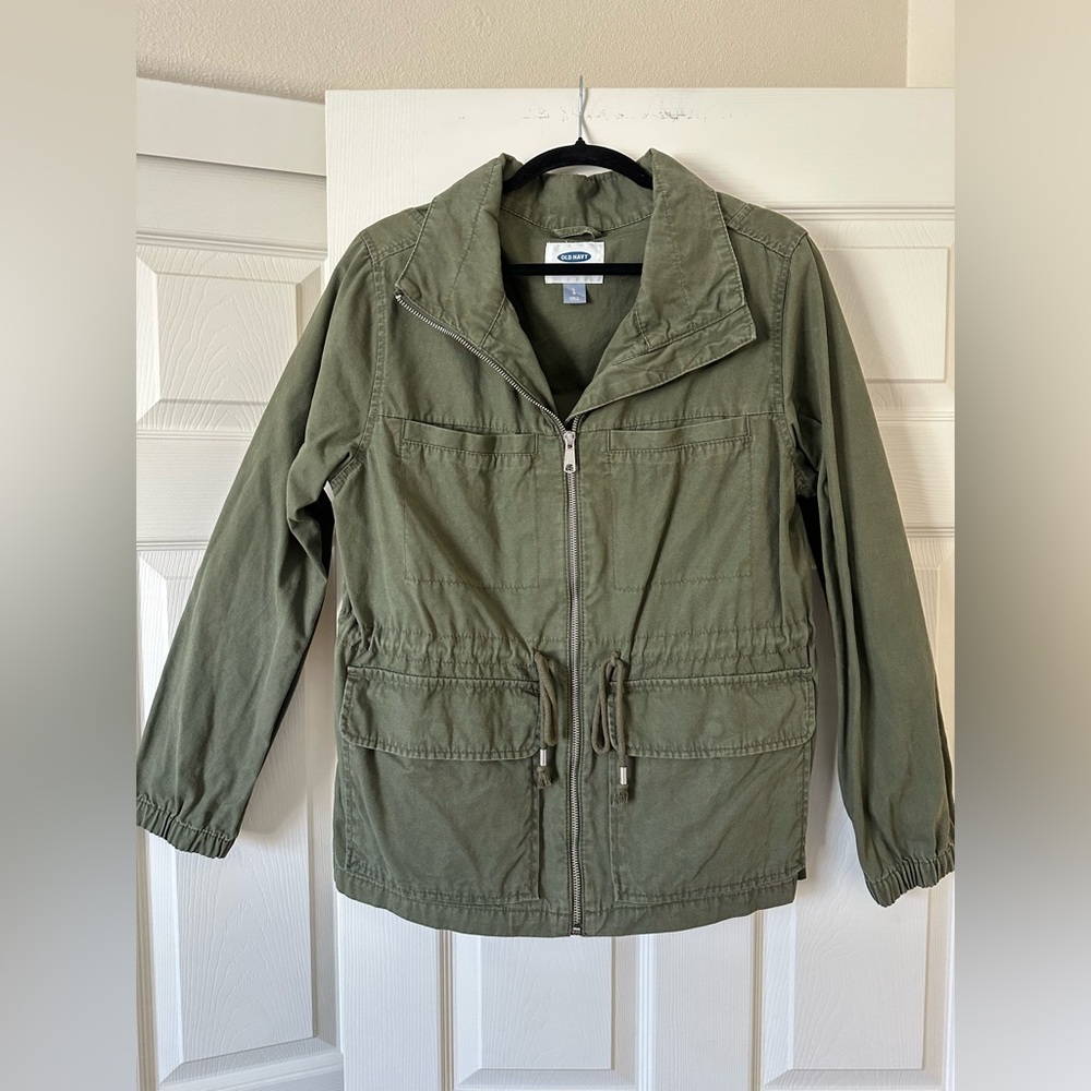 Old Navy Army Green Utility Jacket